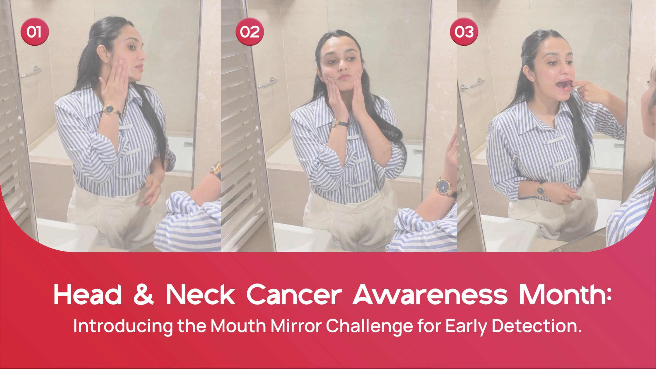 Head & Neck Cancer Awareness Month: Introducing the Mouth Mirror Challenge for Early Detection